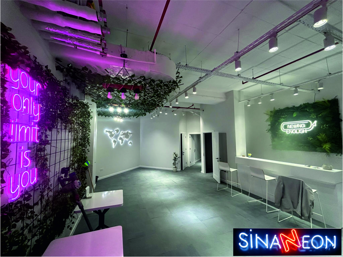 kurumsal neon sign uygulaması