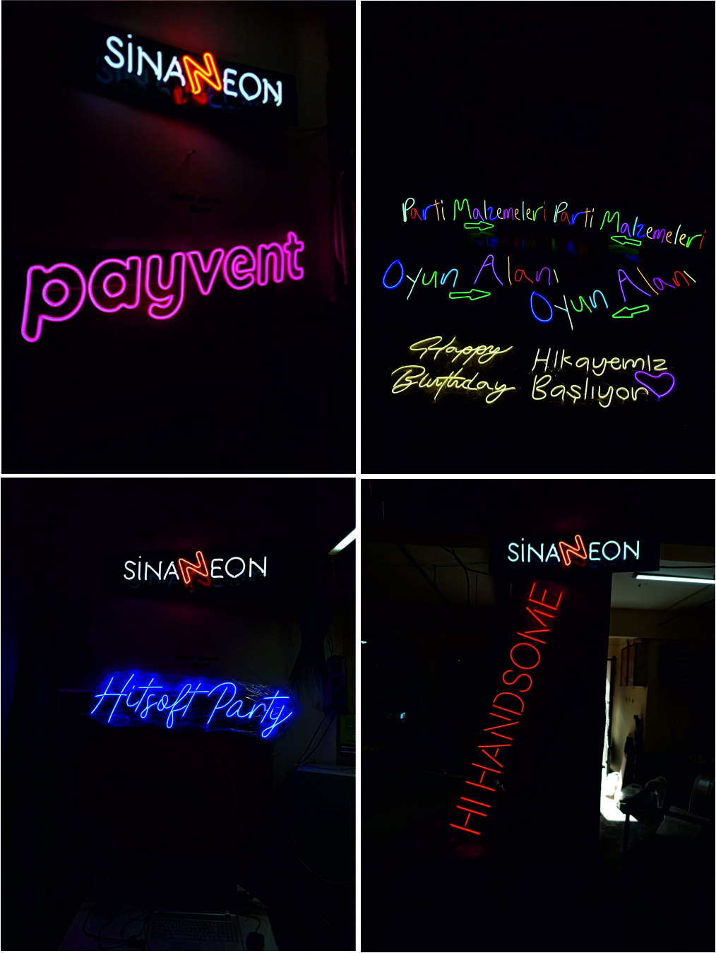 led neon sign dizayn
